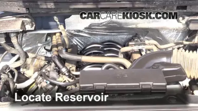 2012 Ford F-150 XLT 5.0L V8 FlexFuel Crew Cab Pickup Windshield Washer Fluid Add Fluid